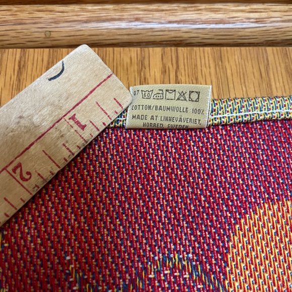 Ekelund Master Weavers Cat & Mouse wall hanging/tapestry! MCM Scandinaviain Ligh - Picture 7 of 11